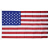 10' x 19' U.S. Nylon Flag with Rope and Thimble