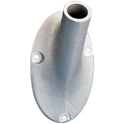 6' Outrigger Wall Mounted Flagpole Set with Bracket