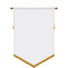 30" x 42" Podium Banner, V Cut/ with Fringe
