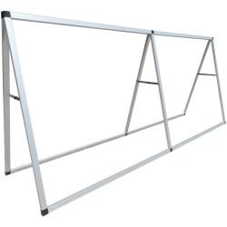 Silver Aluminum Frame