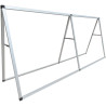 Silver Aluminum Frame