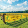 Banner in use at farm public event