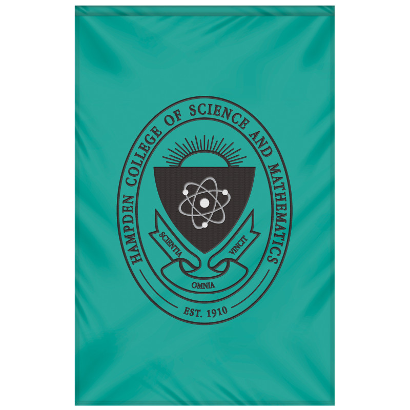 4' x 6' Single Sided Embroidered Banner with Pole Sleeve