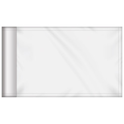 9" X 6" Double Sided Rectangle Ski Pole Flag