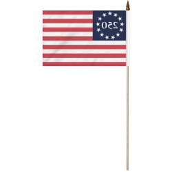 Back of flag