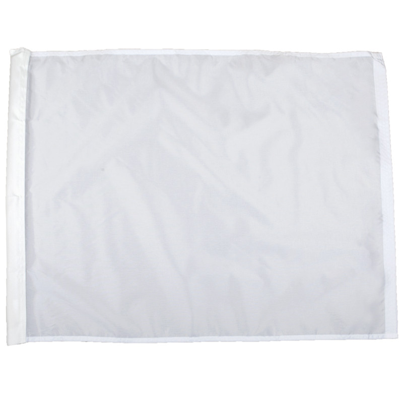 One Lap To Finish Individual Polyester Auto Racing Flags W/ Pole Sleeve