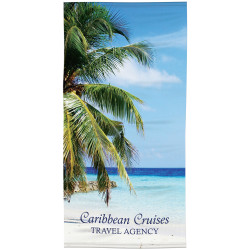 30" x 60" Microfiber Terry Beach Towel