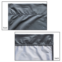 Close up of pole sleeve