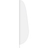 3' x 15' Custom Single Reverse Feather Flag