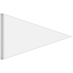 4' x 6' Single Reverse Knit Polyester Pennant