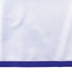 Back of fabric close up