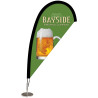 Desktop Teardrop Banner