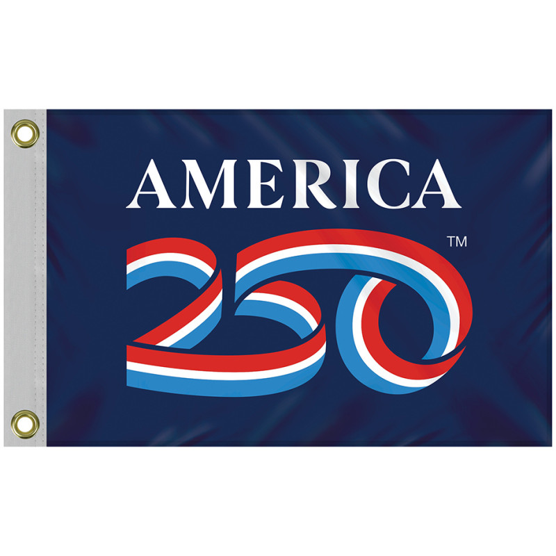 12" X 18" America 250th Outdoor Nylon Flag