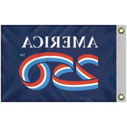 Back of flag