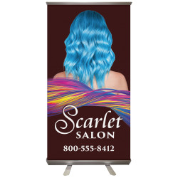32" x 60" Custom Digitally Printed Retractable Banner Stand