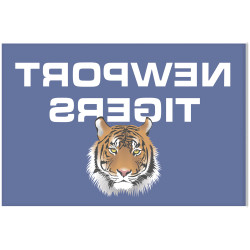White Logo Back View