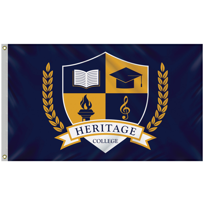 3' x 5' Digitally Printed Single Reverse Spun Polyester Flag