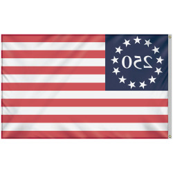 Back of flag