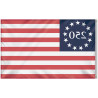 Back of flag