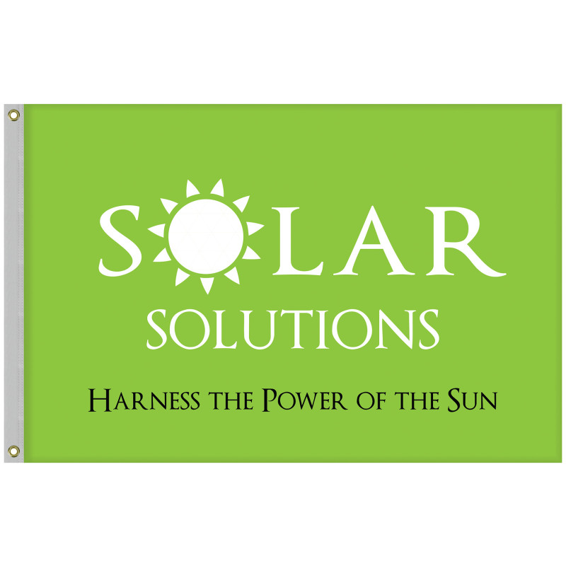 4' X 6' Digitally Printed Single Reverse Nylon Flag
