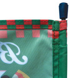 Close up of material and finishing