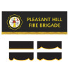 2.5' x 8' Parade Lead Banner with Fringe