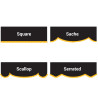 2.5' x 8' Parade Lead Banner with Fringe