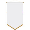 36" x 60" Podium Banner, V Cut/ with Fringe