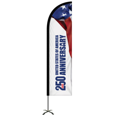 8' Portable Single Reverse Half Drop Kit w/ Cross Base