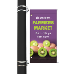 36" x 18" Custom Polyester Avenue Banner