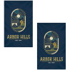 5' x 8' Double Sided Embroidered Banner with Pole Sleeve