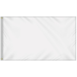 Promotional Flag Kit with 3' x 5' Flag and White Bracket