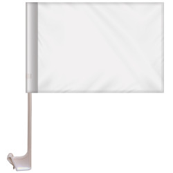 7.5" x 10.5" Stationary Use Single Reverse KP Car Flag