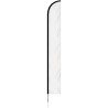 15' Double Sided Portable Half Drop Banner w/ Hardware Set