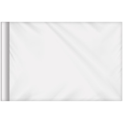 14" x 20" Custom Single Reverse Knitted Polyester Golf Flag with Tube