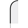 6' Single Reverse Custom Portable Half Drop Banners