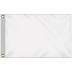 Deluxe Kit with 2' x 3' Flag and White Bracket