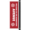 96" x 30" Custom Sunbrella™ Avenue Banner-1 Color Imprint