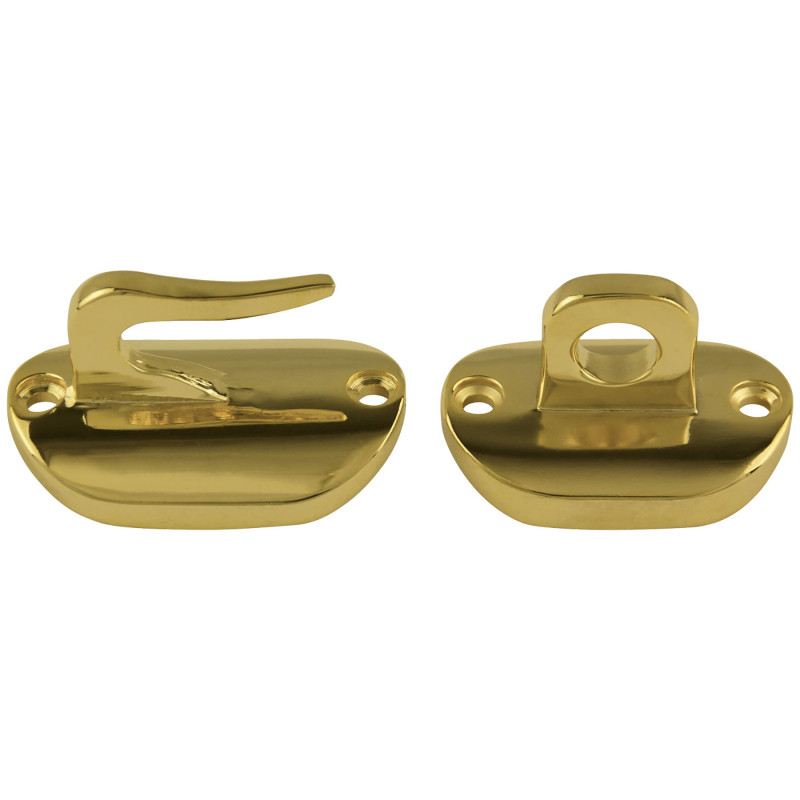 Plated Metal Hook & Eye