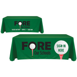 Full custom table cover