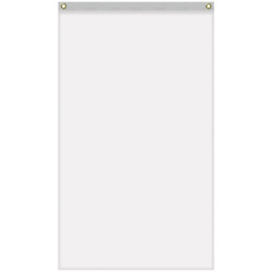 3' x 5' Promotional Polyester Single Reverse Vertical Flag
