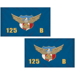 3' x 5' Double Sided Embroidered Flag with Pole Sleeve