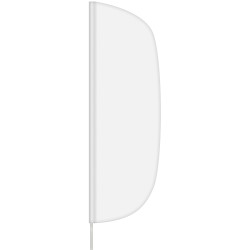 3' x 10' Custom Single Reverse Flutter Flag