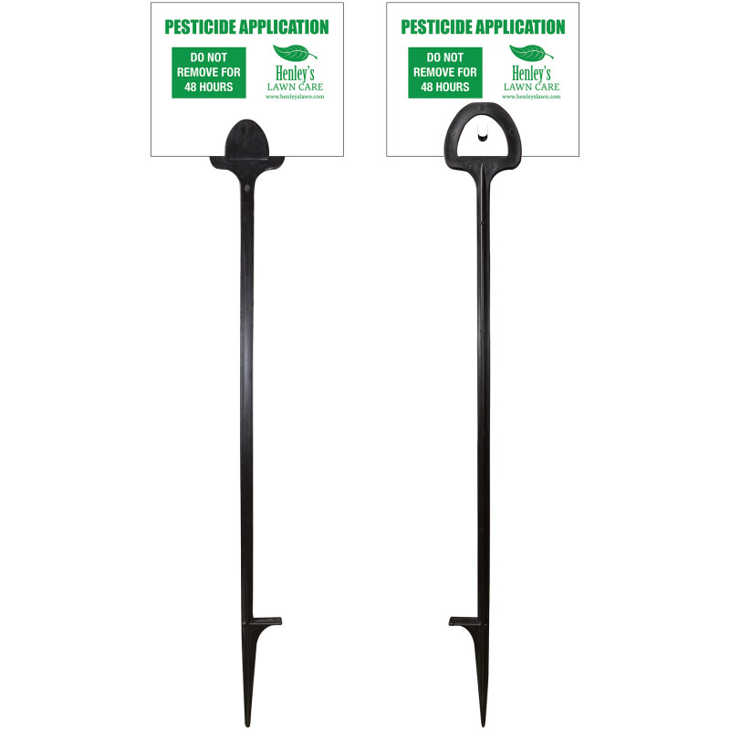 5" x 4" Value Marking Signs - One Color, Front & Back