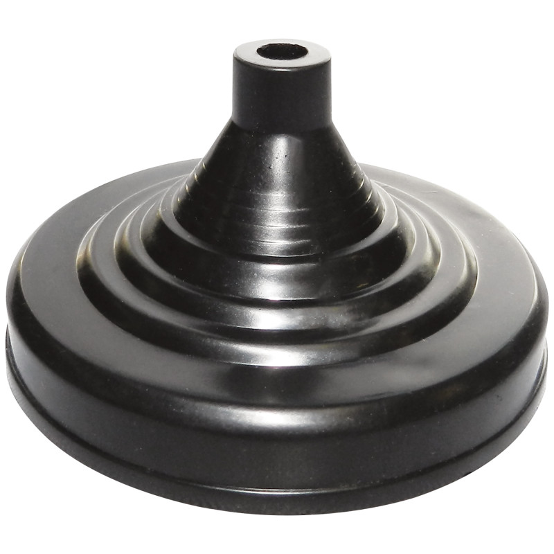 Weighted Black Stick Flag Base