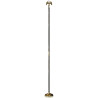9' x 1-1/4" Flagpole Mounting Set w/Gold Eagle Top Ornament