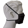 Black Microfiber Face Cover