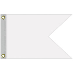 Double Sided Knitted Polyester Guidon Boat Flag (12"x18")