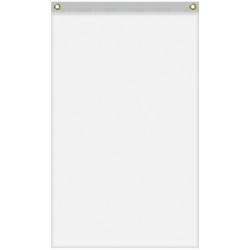 2.5' x 4' Double Sided Knitted Polyester Vertical Banners