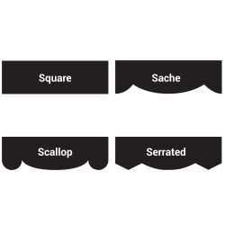 2.5' x 8' Parade Lead Banner - No Fringe